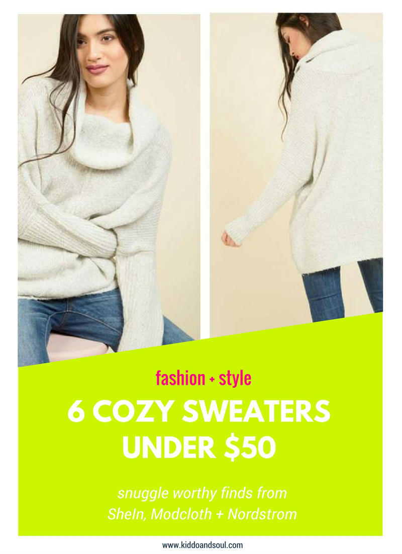 Here's 6 cozy sweaters I love so much!