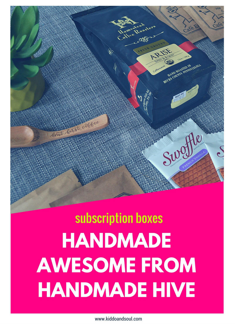 I'm sharing the fabulous Handmade Hive subscription box on the blog! Check it out :)