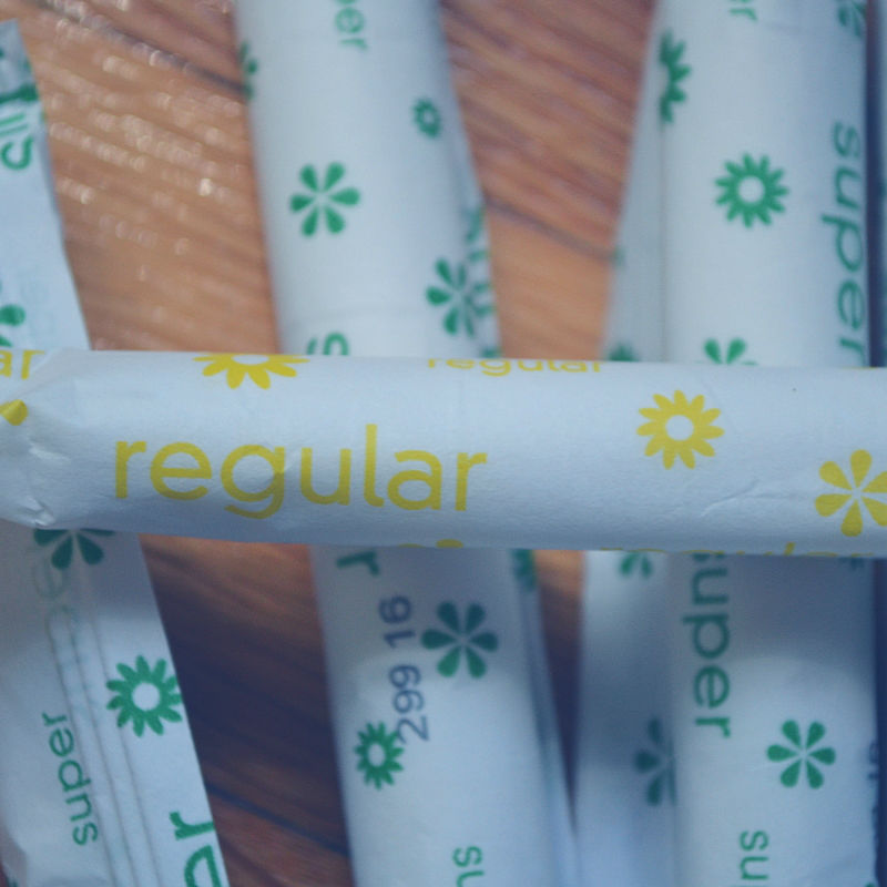 I'm reviewing organic tampons on the blog with Tampon Tribe. Check em' out here!