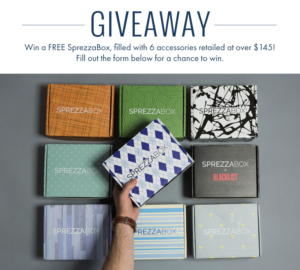 I've got an aweseom mens box on the blog today! Sprezza Box! Check it out and you could win.