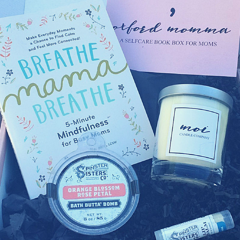 A NEW MONTHLY SELF-CARE BOOK BOX IS HERE MAMA 1
