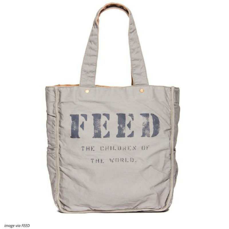 Can a bag change your life? Yes. FEED bags provide school meals to children in need. More here!