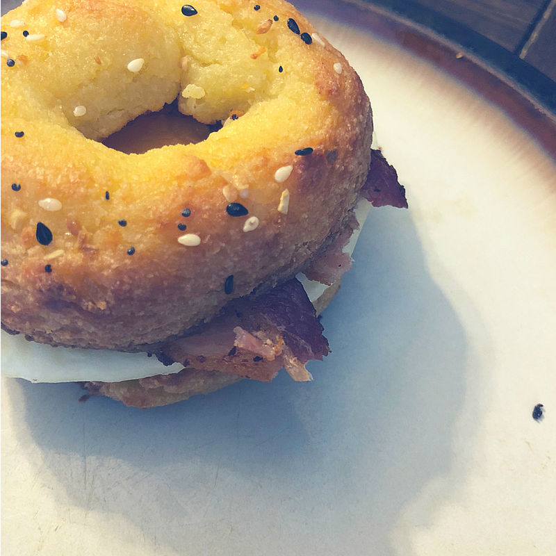 I took a stab at making homemade keto bagels and they turned out just magical