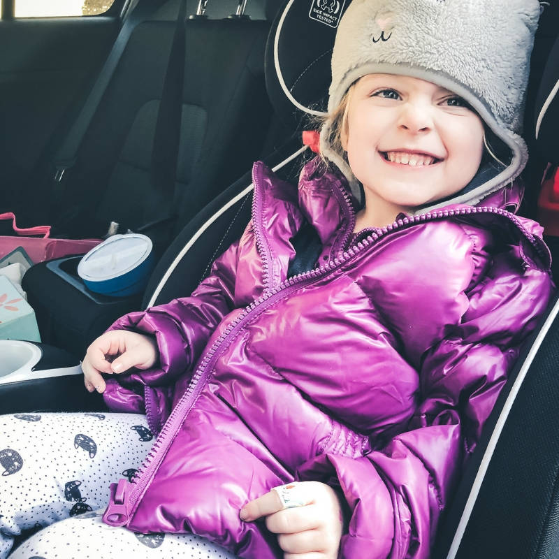 FINALLY A coat that keeps your kiddo warm and safe in the car seat