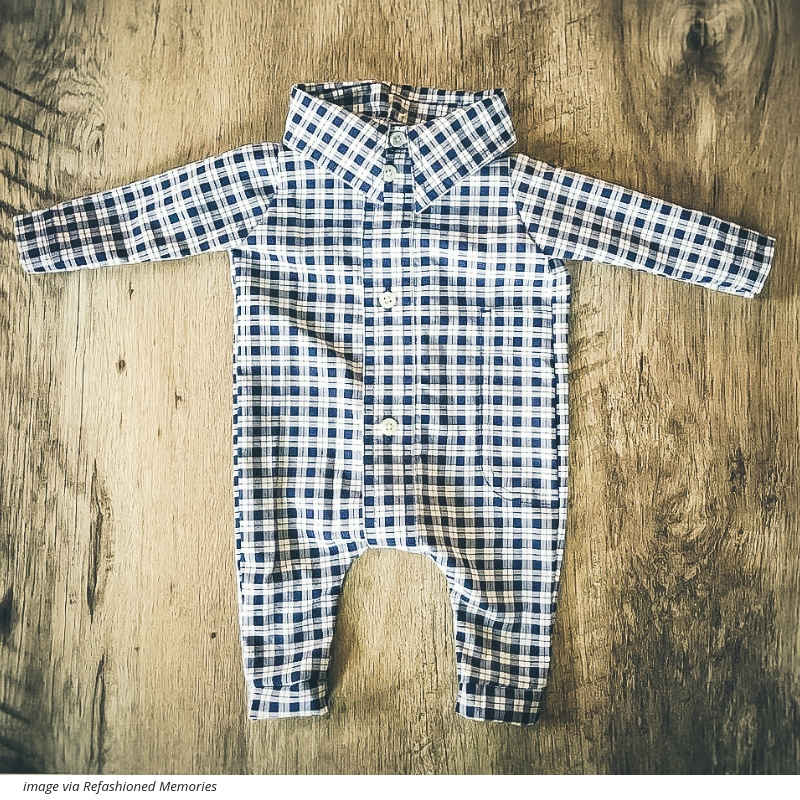 This Mama makes adorable kids clothing out of your old shirts 