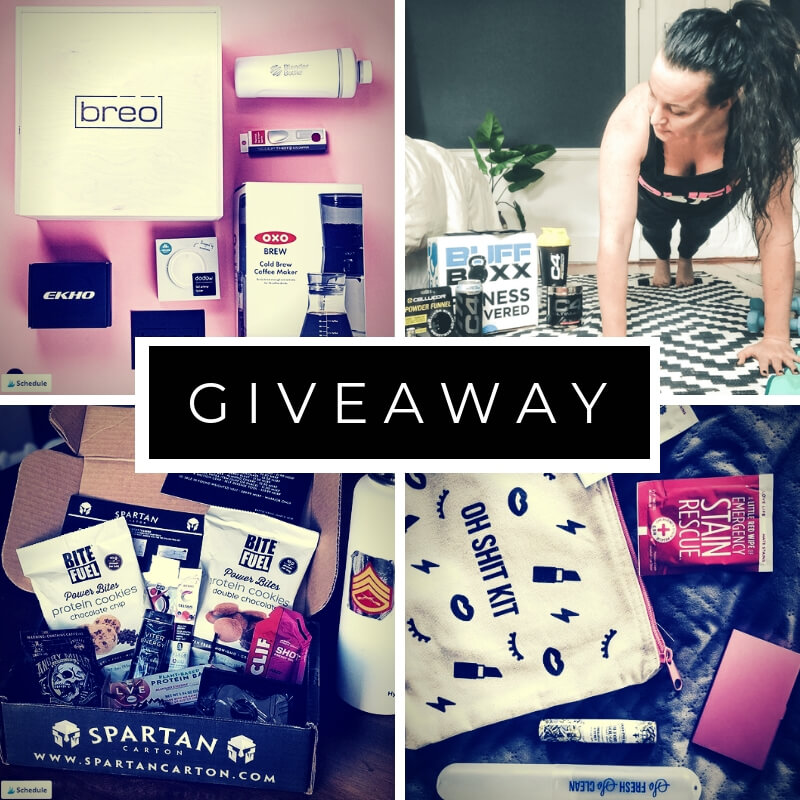 This month’s Giveaway is live –  Four lucky winners!