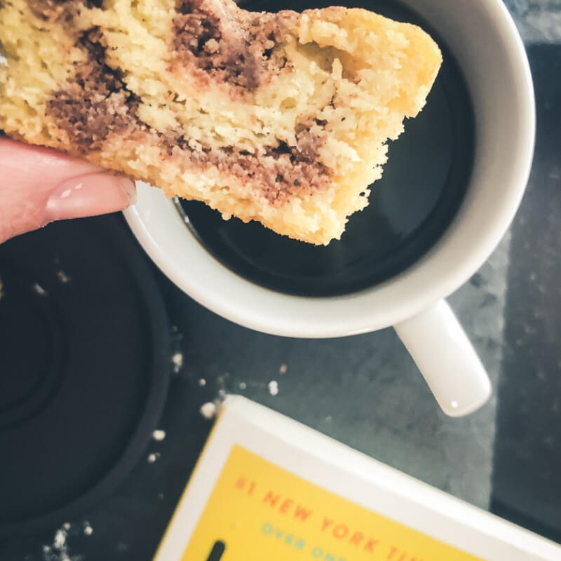 weet + easy low carb coffee cake muffins