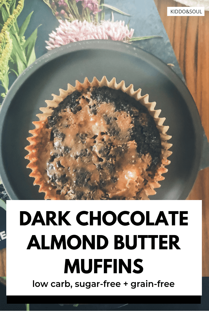 Grain-Free Dark Chocolate Almond Butter Muffins
