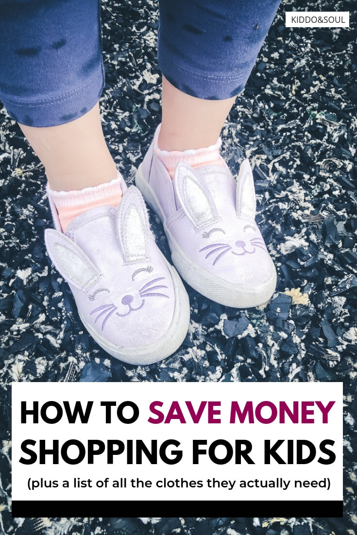How to save money shopping for your kids clothes