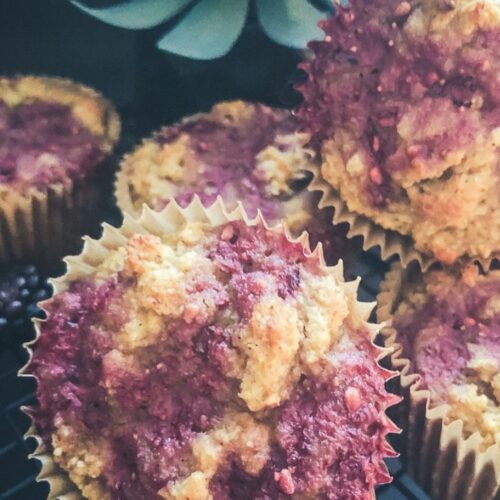 almond butter and jelly muffin recipe