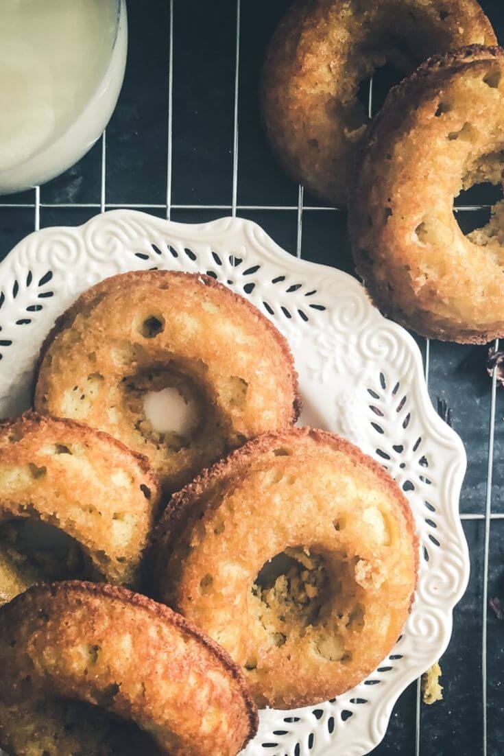These healthy homemade donuts are perfect for inexperienced bakers!