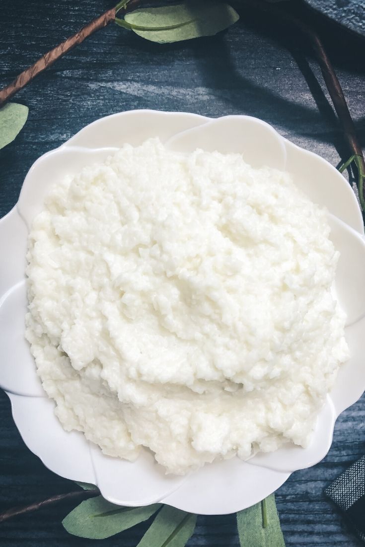 15 minute Cauliflower Mashed Potatoes